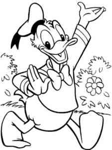 Donald Duck 36 coloring page
