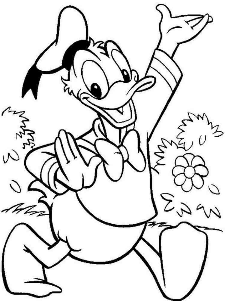 Donald Duck 36 coloring page