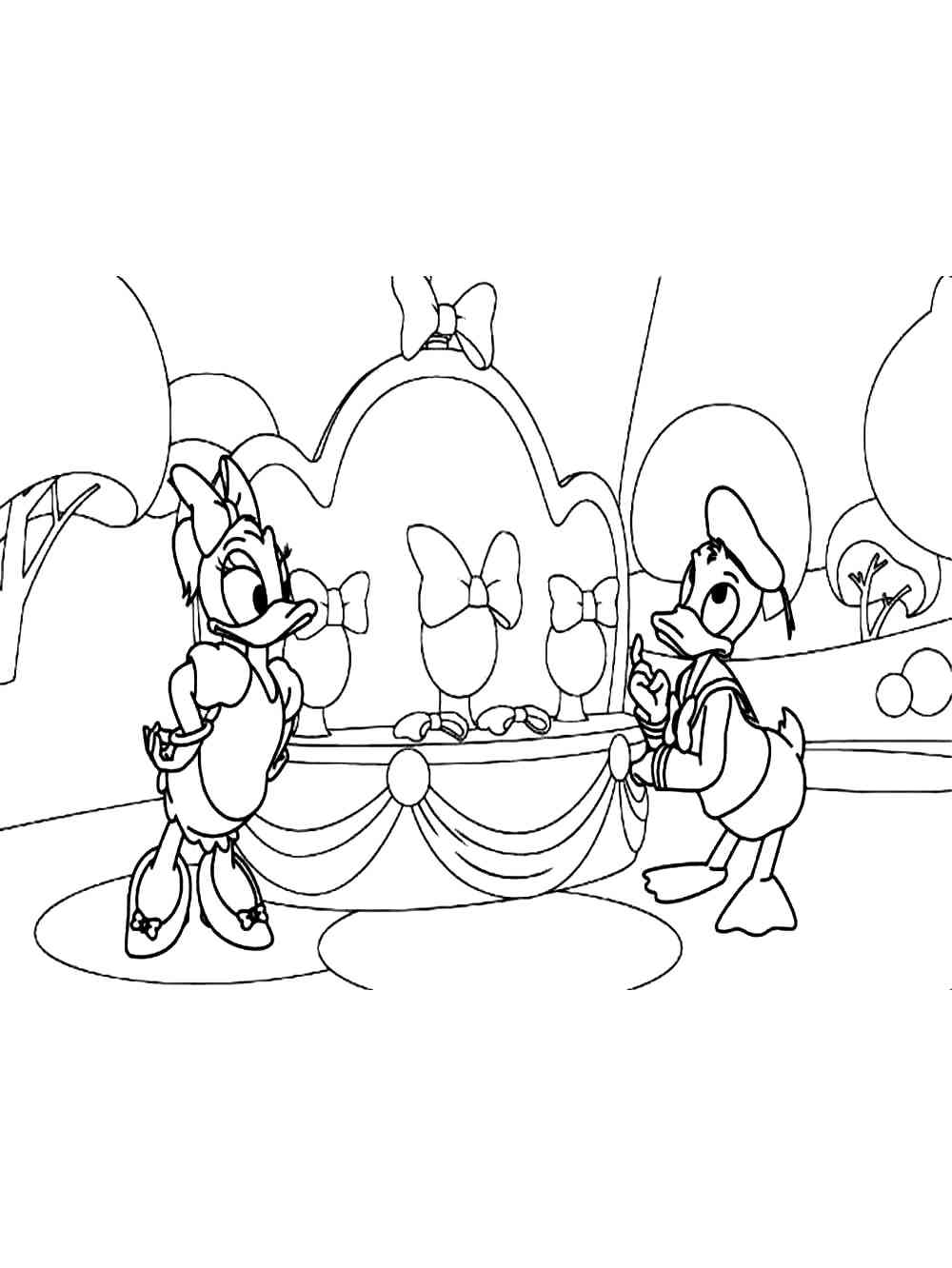 Donald Duck 37 coloring page