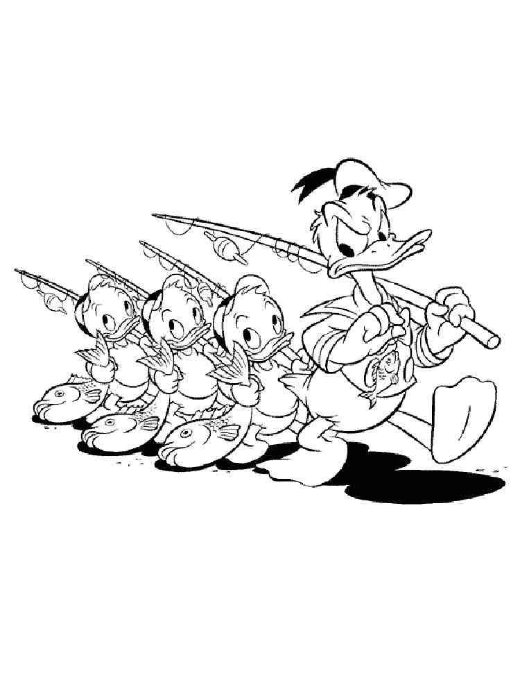 Donald Duck 41 coloring page