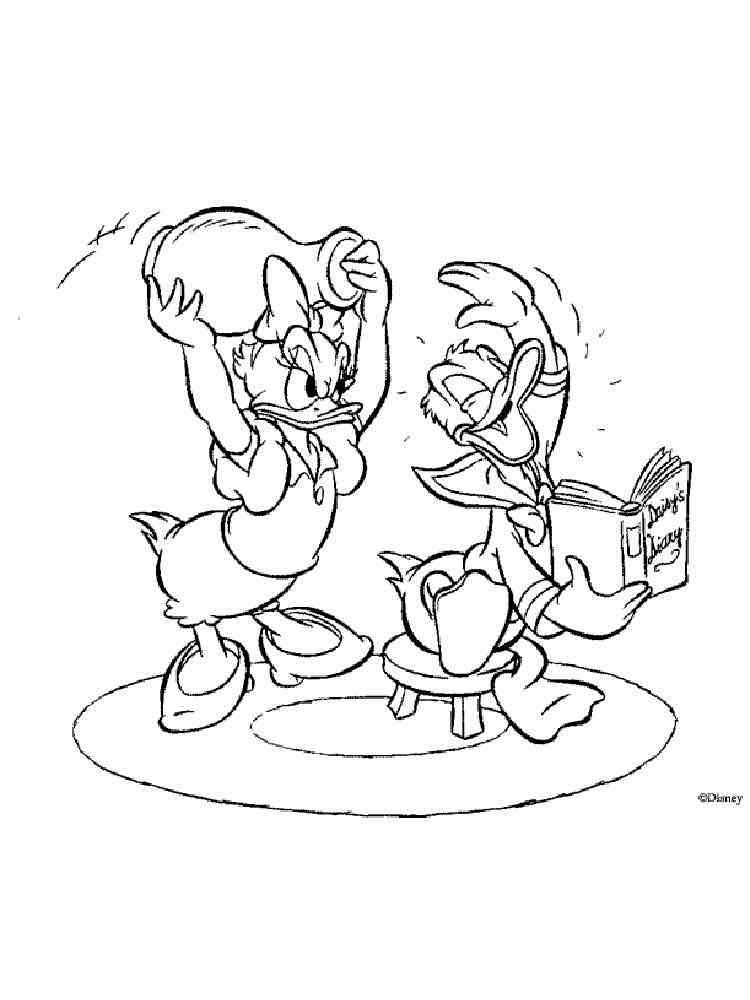 Donald Duck 42 coloring page