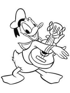 Donald Duck 43 coloring page