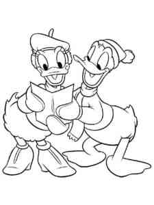 Donald Duck 45 coloring page