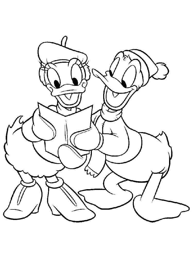 Donald Duck 45 coloring page