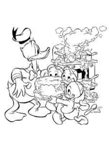 Donald Duck 46 coloring page
