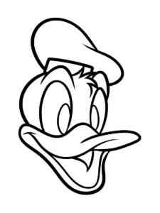 Donald Duck 8 coloring page