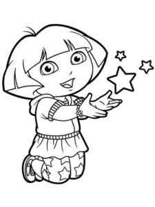 Dora The Explorer 2 coloring page