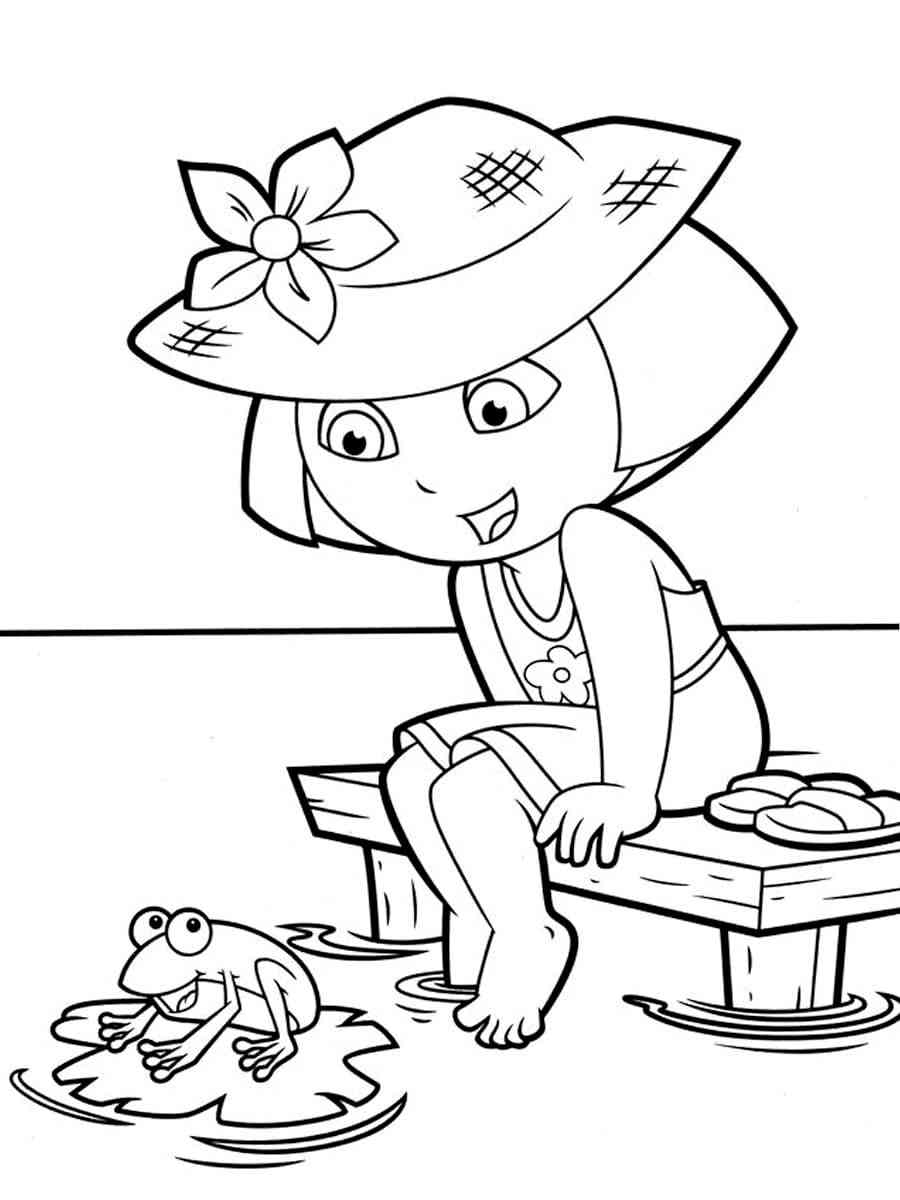 Dora The Explorer 20 coloring page