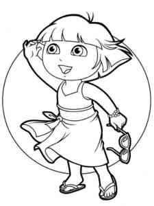 Dora The Explorer 39 coloring page