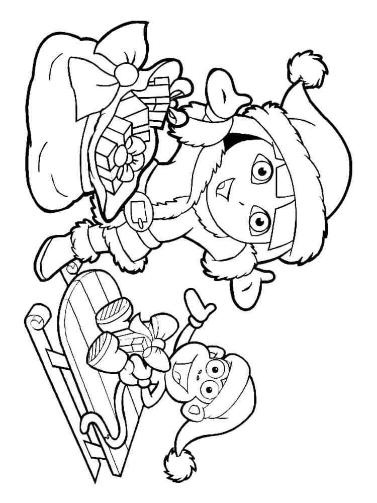 Dora The Explorer 42 coloring page