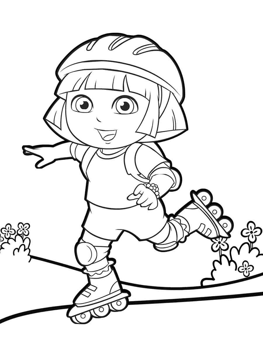 Dora The Explorer 43 coloring page