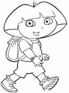 Dora The Explorer 44 coloring page