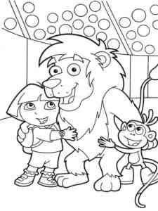 Dora The Explorer 48 coloring page