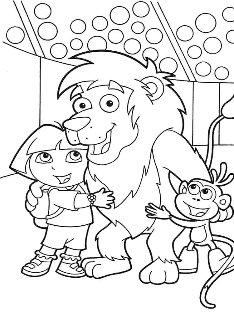 Dora The Explorer 48 coloring page