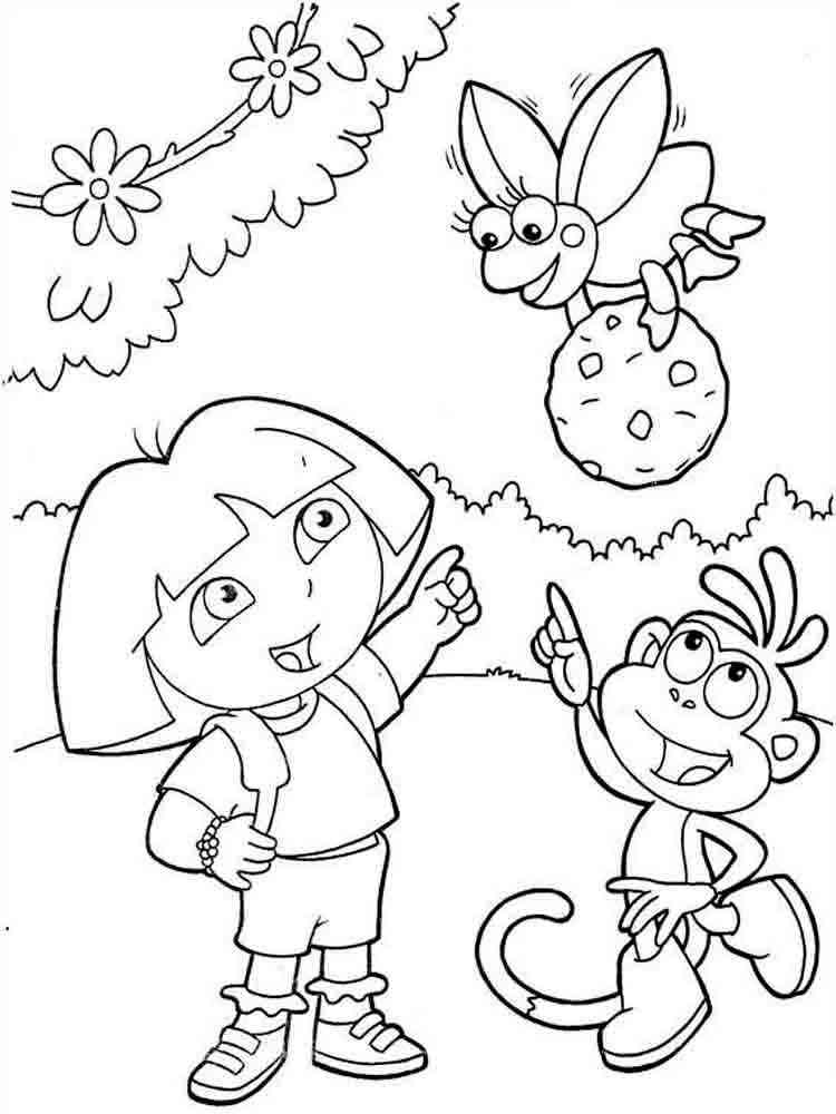 Dora The Explorer 51 coloring page