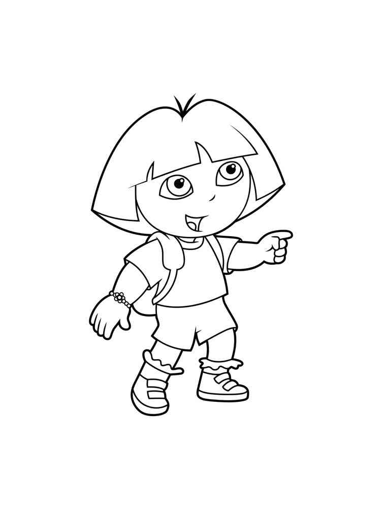 Dora The Explorer 59 coloring page