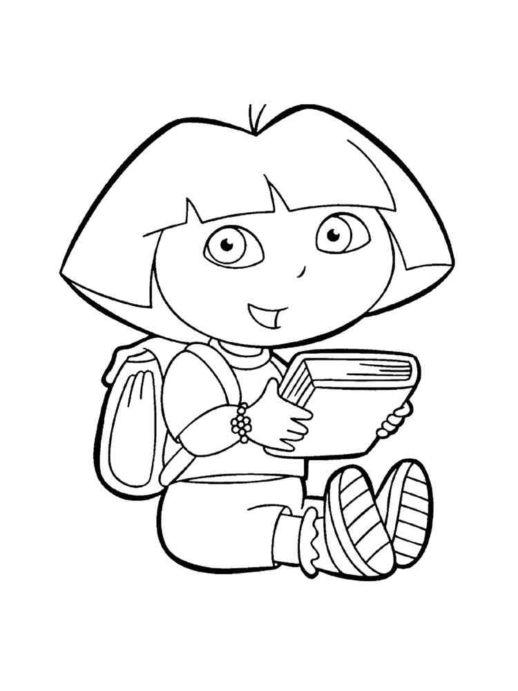 Dora The Explorer 63 coloring page