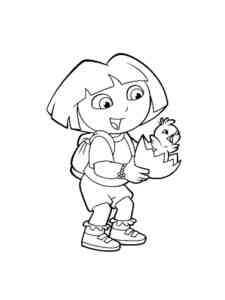 Dora The Explorer 67 coloring page