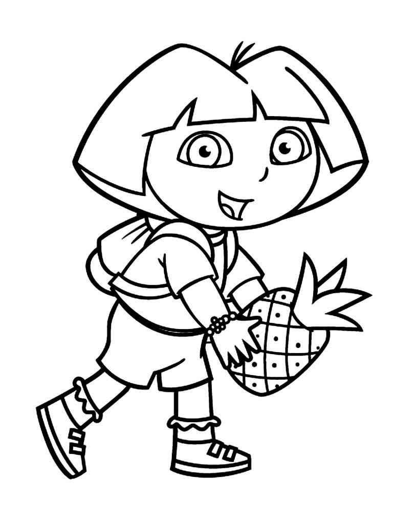 Dora The Explorer 7 coloring page