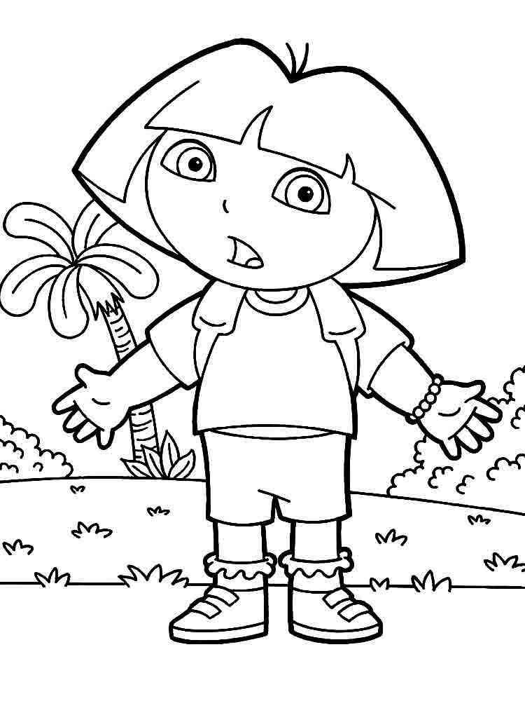 Dora The Explorer 71 coloring page