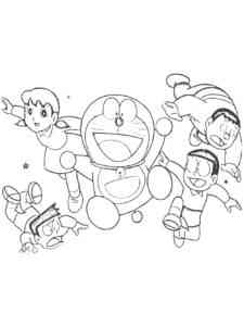 Doraemon 7 coloring page
