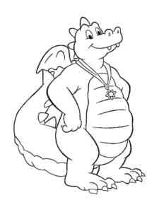 Dragon Tales 2 coloring page
