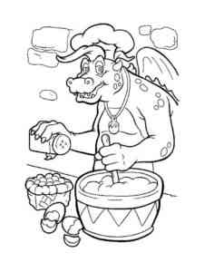 Dragon Tales 4 coloring page