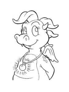 Dragon Tales 7 coloring page
