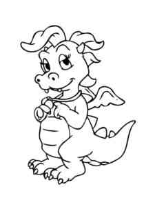 Dragon Tales 9 coloring page