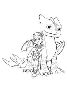Dragons Rescue Riders 11 coloring page