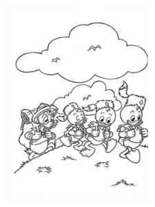 DuckTales 2 coloring page