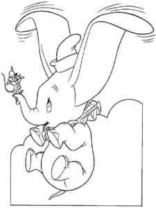 Dumbo 13 coloring page