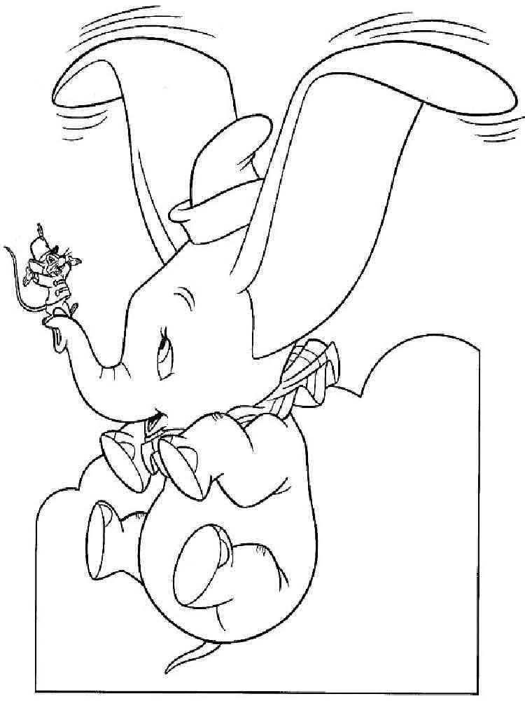 Dumbo 13 coloring page