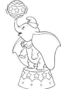 Dumbo 17 coloring page