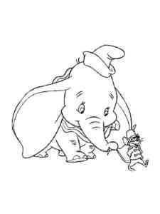 Dumbo 18 coloring page