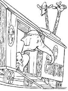 Dumbo 4 coloring page