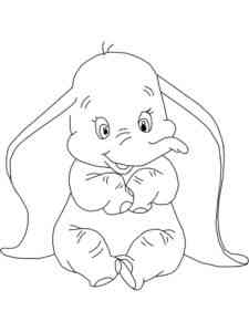 Dumbo 5 coloring page