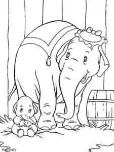 Dumbo 6 coloring page