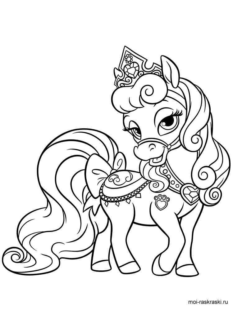Palace Pets 1 coloring page