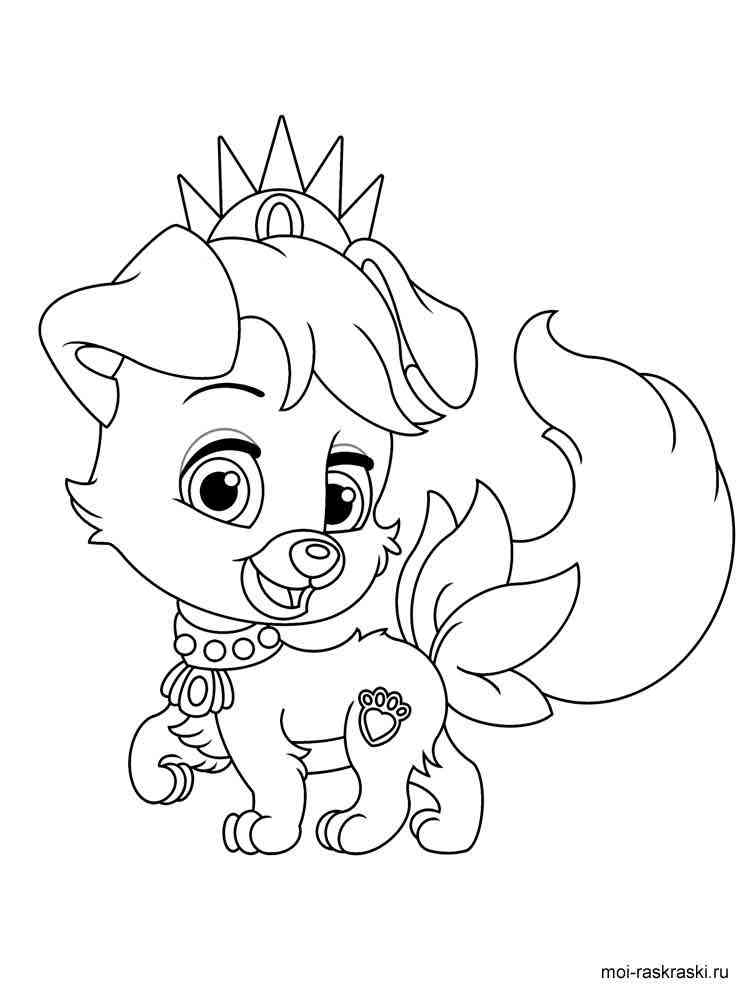 Palace Pets 2 coloring page