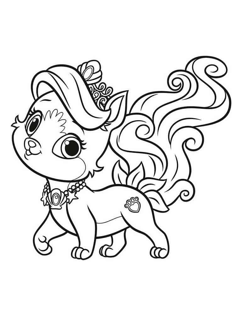 Palace Pets 25 coloring page