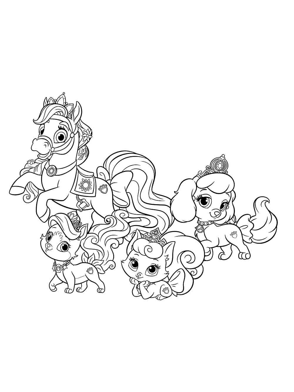 Palace Pets 35 coloring page