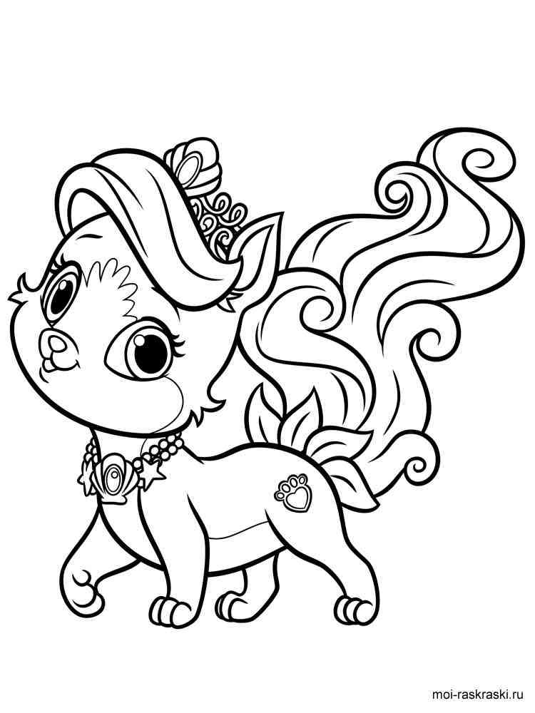 Palace Pets 4 coloring page