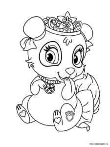 Palace Pets 8 coloring page
