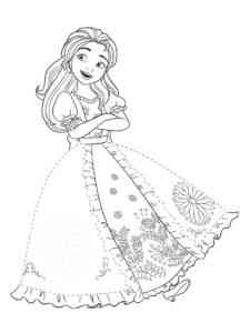 Elena of Avalor 17 coloring page