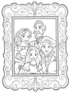 Elena of Avalor 18 coloring page