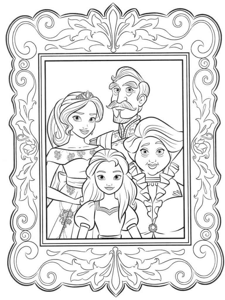 Elena of Avalor 18 coloring page