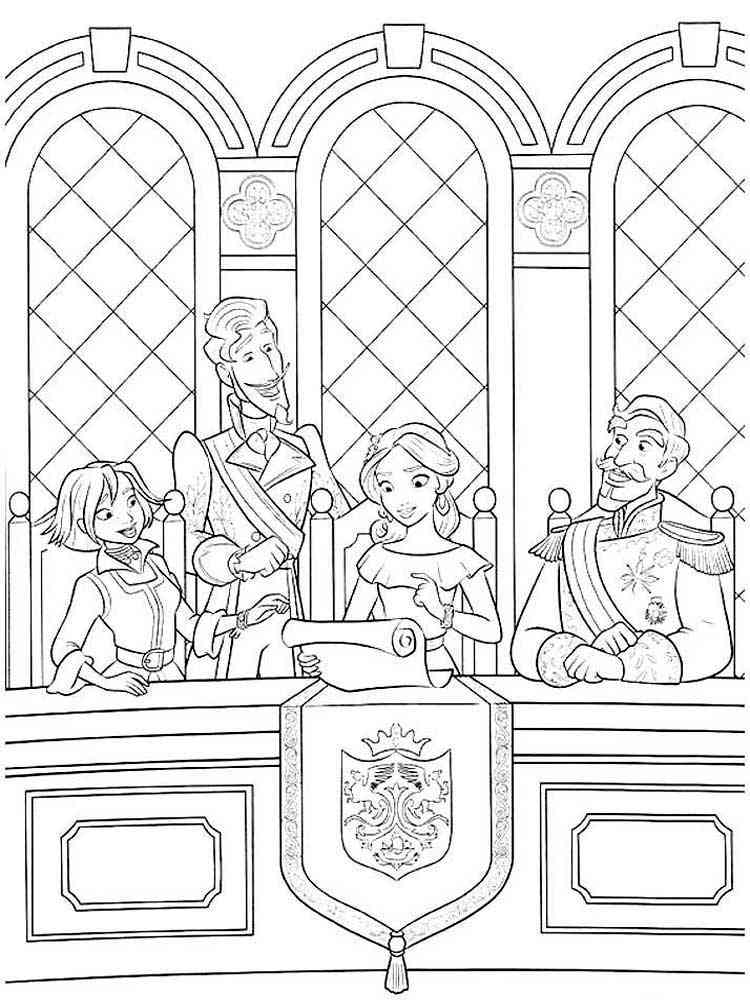 Elena of Avalor 2 coloring page