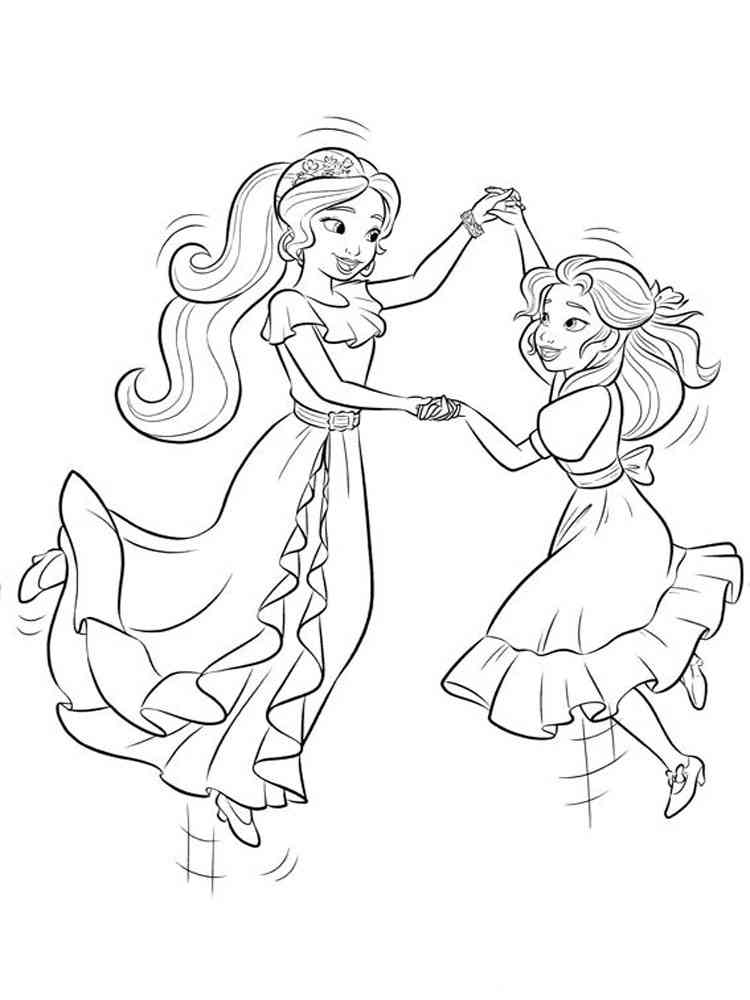 Elena of Avalor 20 coloring page