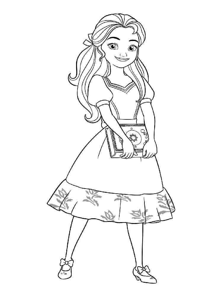 Elena of Avalor 23 coloring page